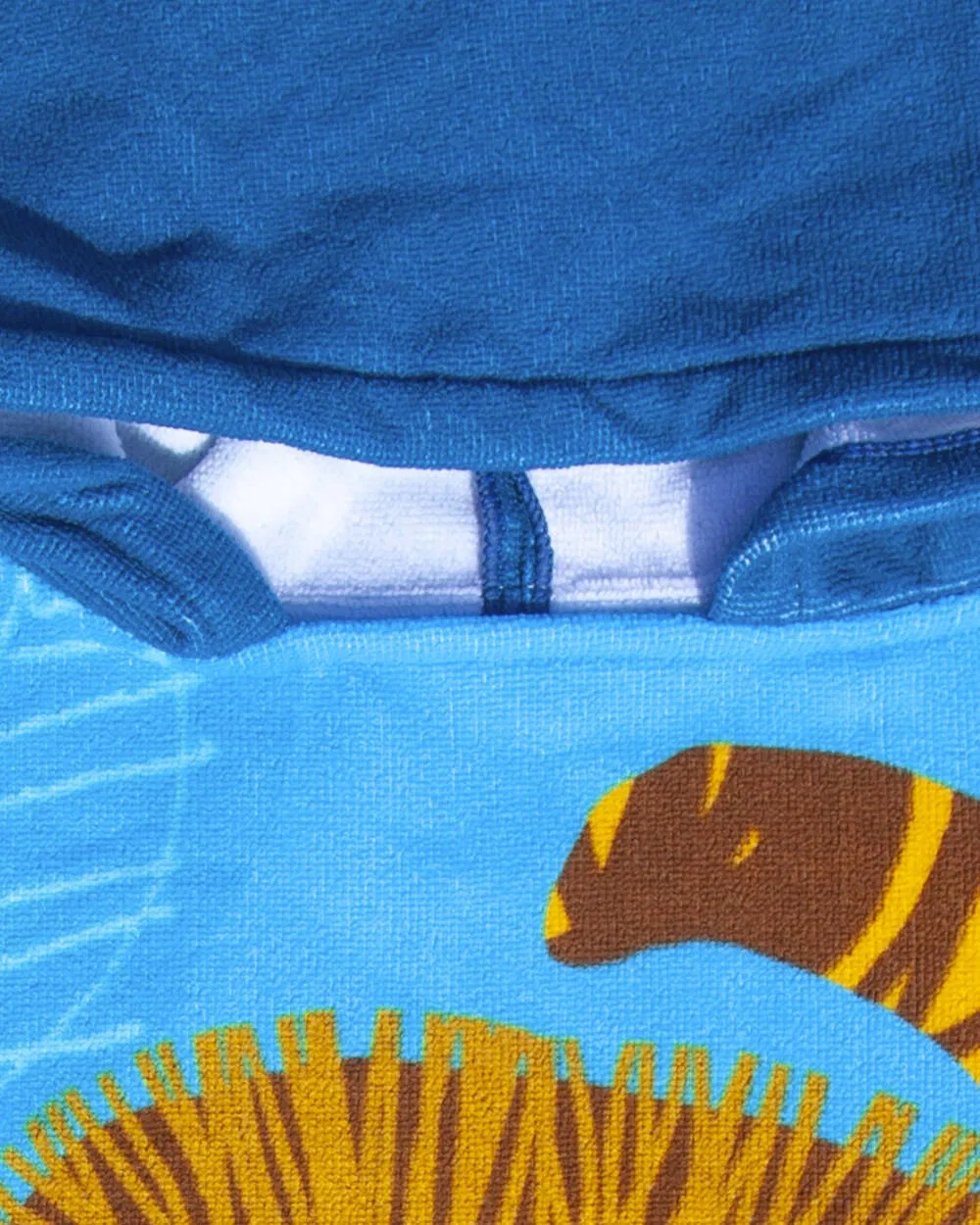 Детский пончо для бассейна и пляжа с капюшоном Lowen Kinderponcho Sun & Surf, Bunt — фото 3