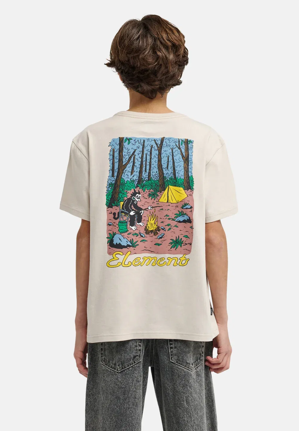 Одежда Jungen 8-16|топы elbzt00293 - футболка с принтом Element, Teg — фото 2