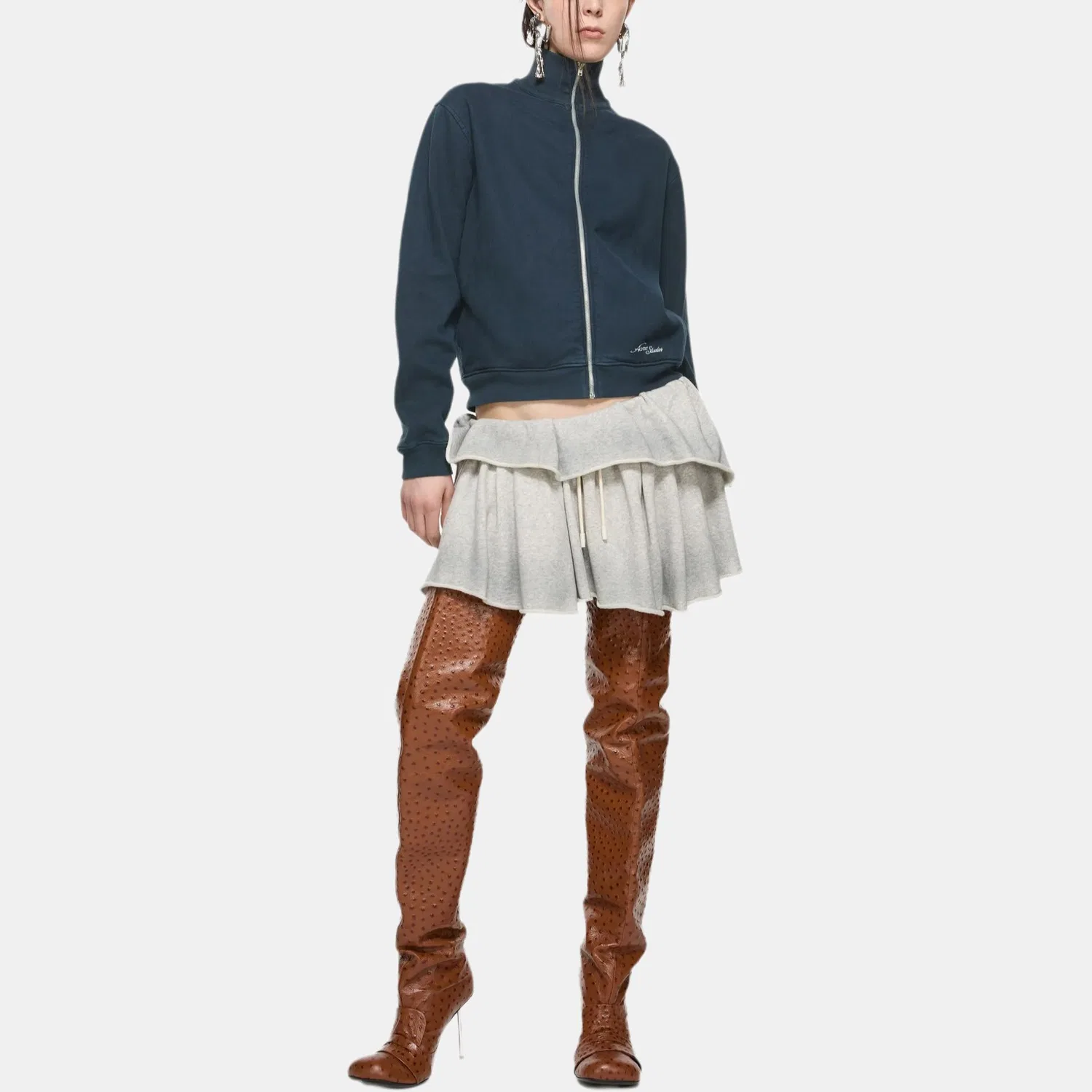 Унисекс куртка Acne Studios, Marine Blue — фото 4