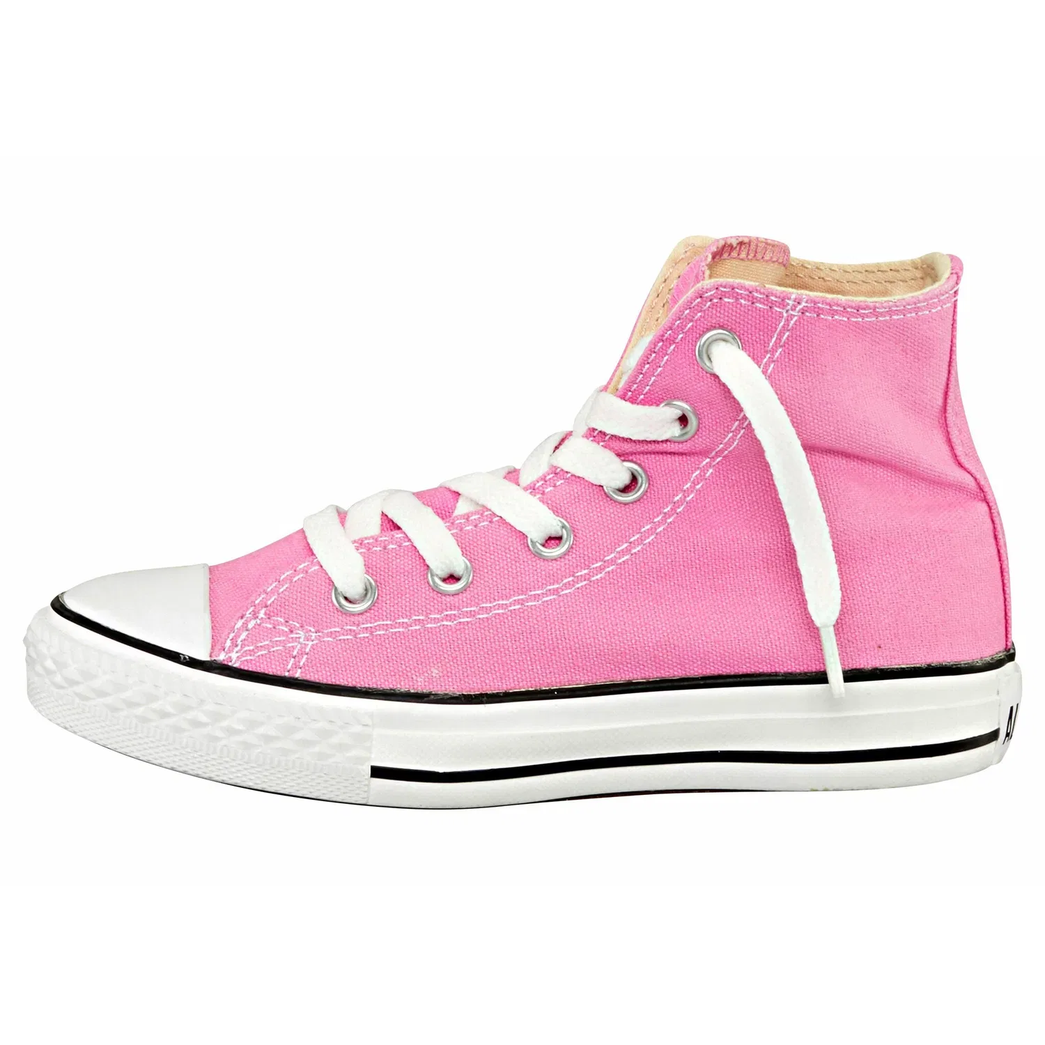 Детские кеды с высокой шнуровкой Converse, Pink — фото 4
