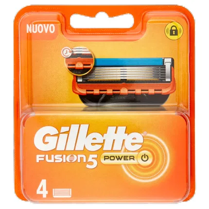 Сменные картриджи для бритвы Gillette Fusion 5 Power, 4 шт.