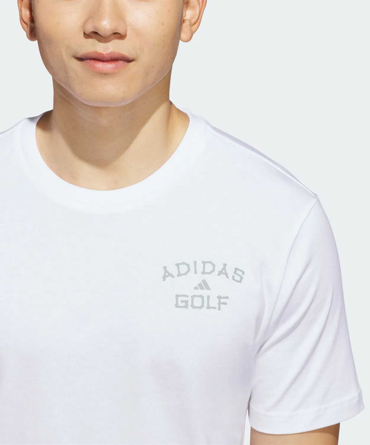 Мужская футболка с графическим принтом Golf Chip in Paradise Adidas, Белый — фото 4