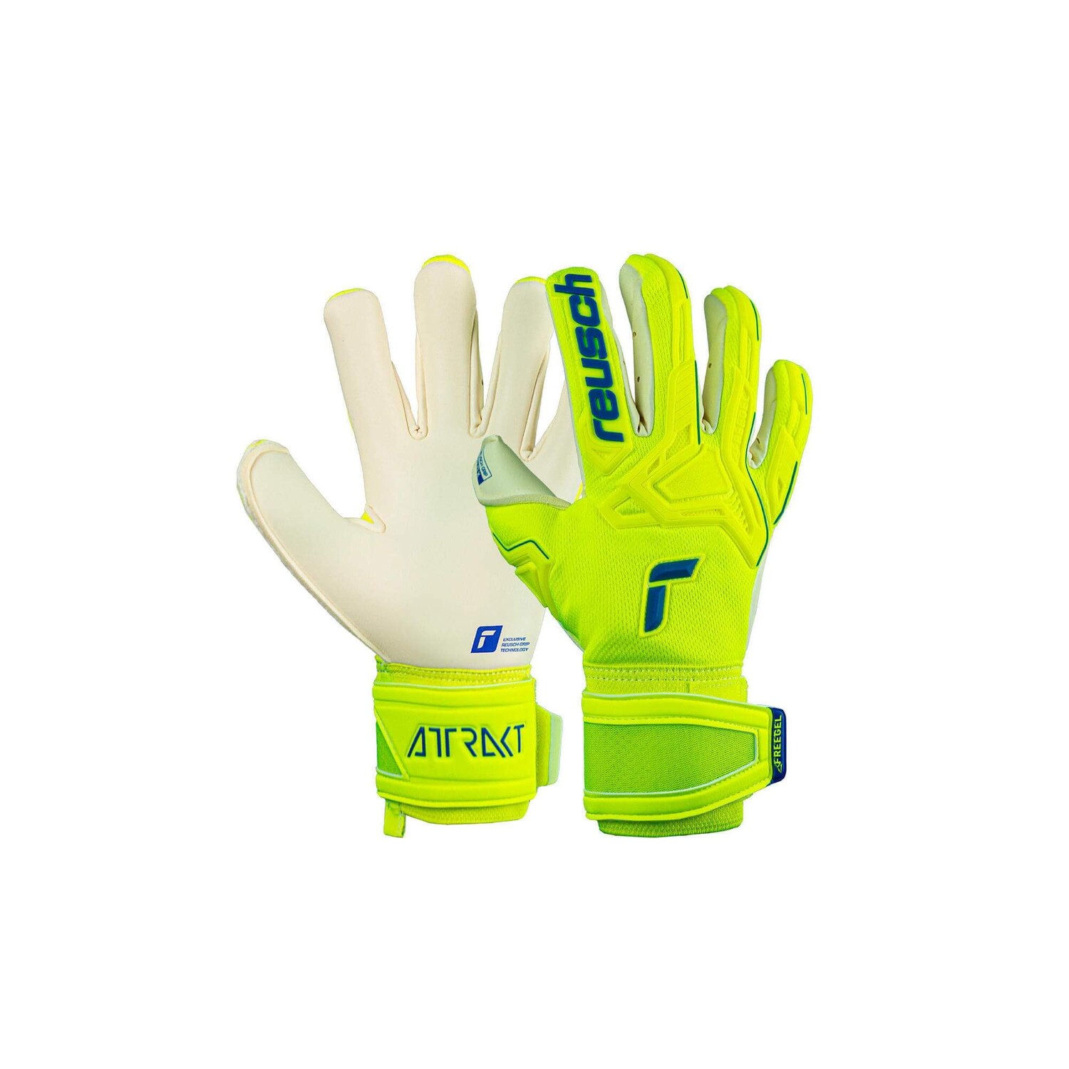 

Вратарские перчатки Reusch Attract Freegel Gold X, желтый