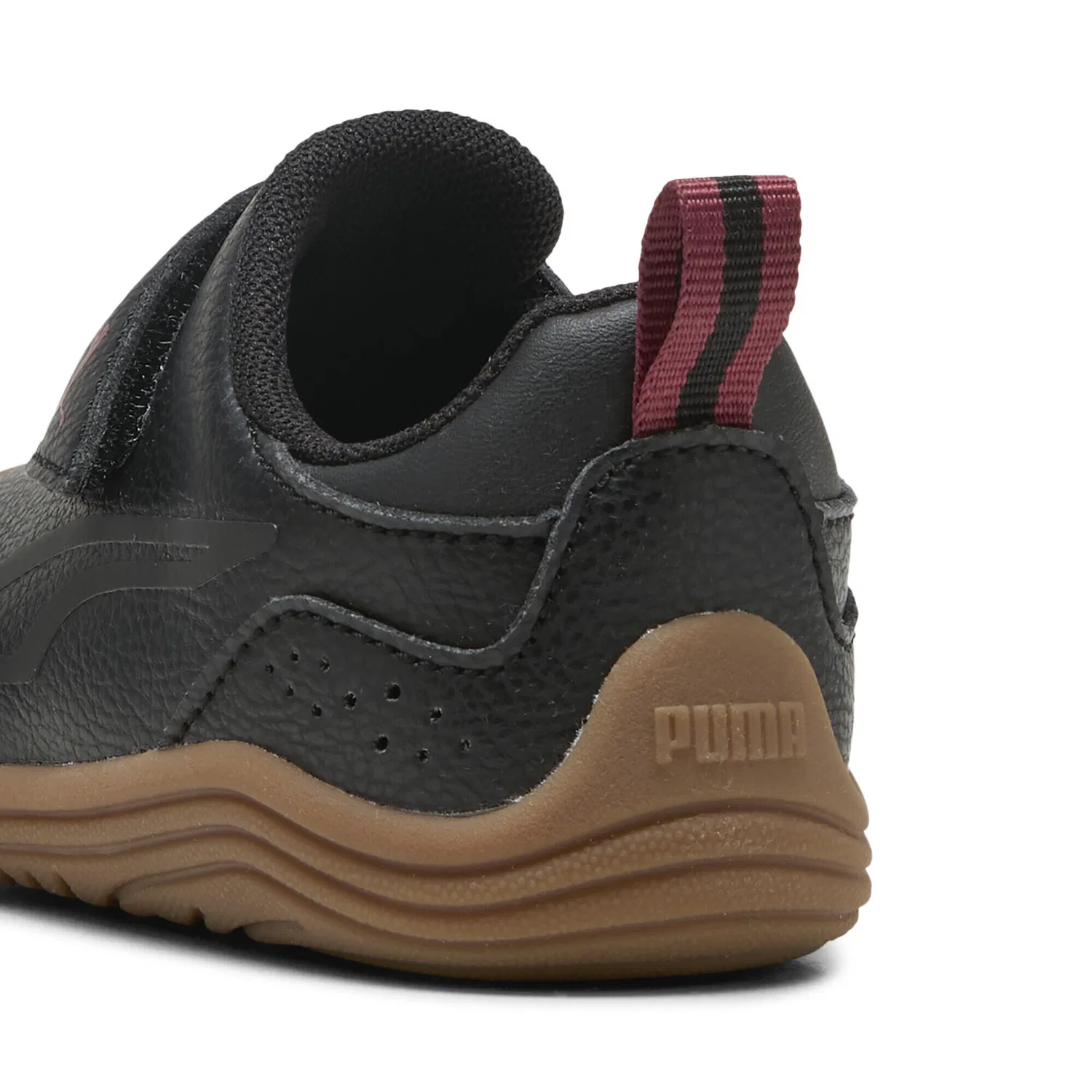 Детские кроссовки с липучкой Kitten Sneakers Puma, Schwarz Rot — фото 4