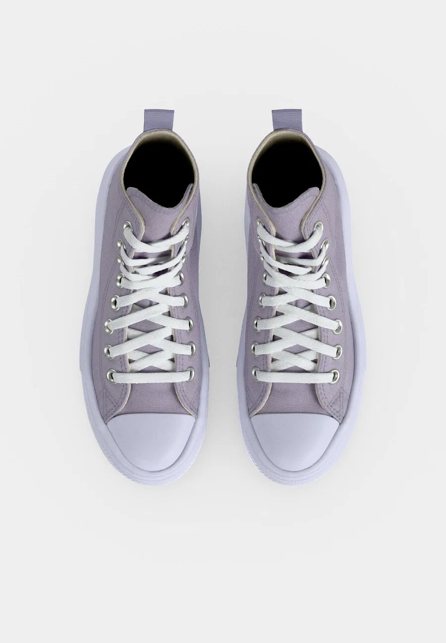 Кроссовки CONVERSE 'Ctas Move' лавандового цвета — фото 4