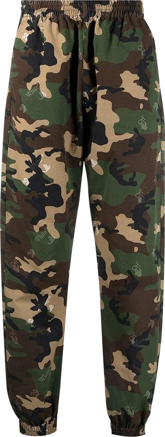 

Брюки Off-White Logo Casual Pant 'Camouflage', разноцветный, Серый, Брюки Off-White Logo Casual Pant 'Camouflage', разноцветный