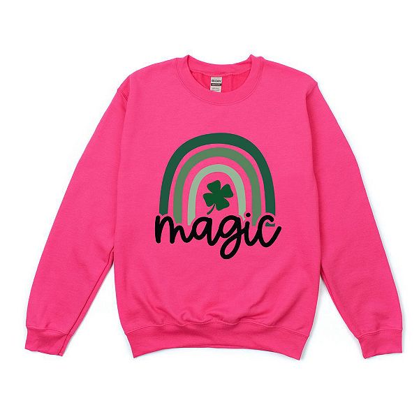 

Свитшот Magic rainbow Simply Sage Market, Raspberry