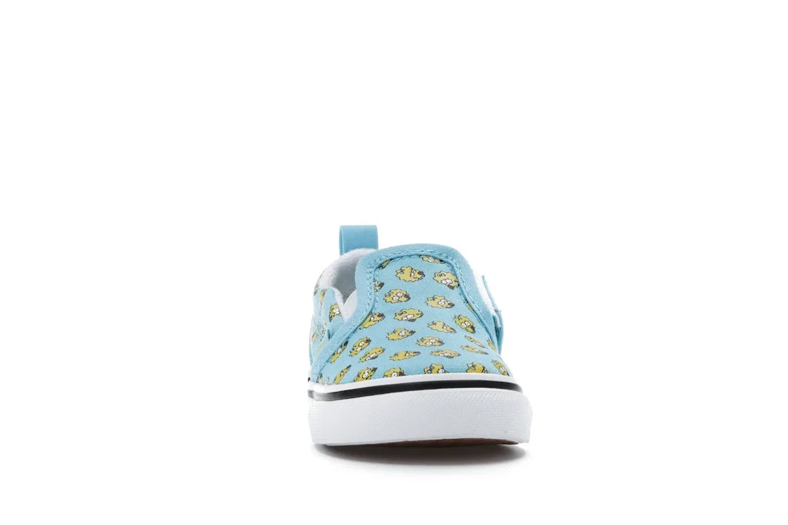 Детские кеды Slip-On V The Simpsons Maggie Vans, Blue/White — фото 2
