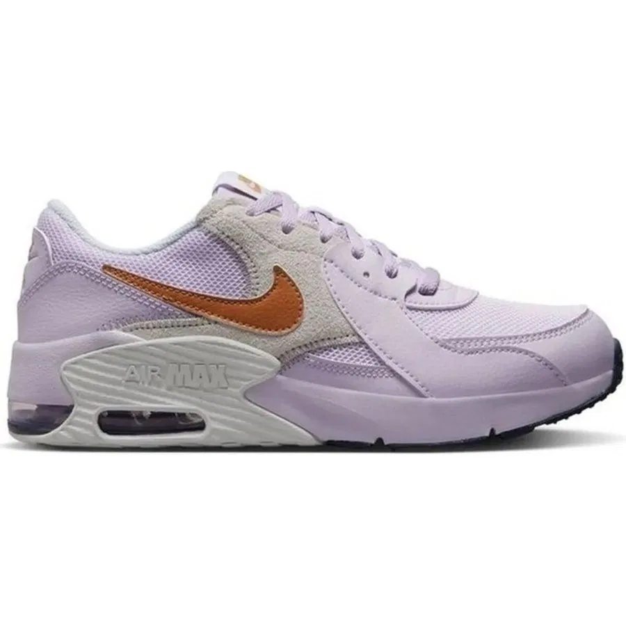 Кроссовки повседневные из натуральной кожи Air Max Excee Nike, Фиолетовый