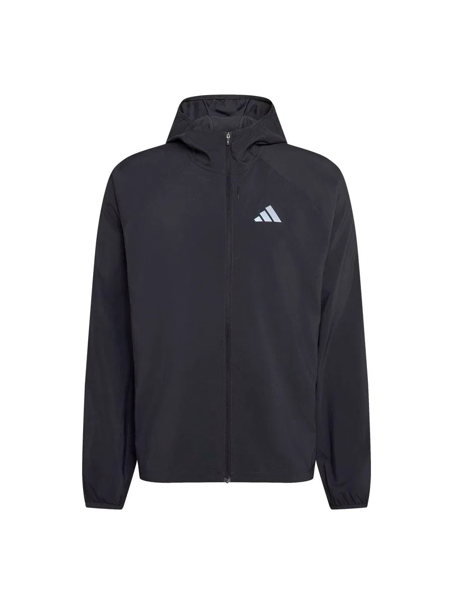 Тренировочная куртка ADIDAS PERFORMANCE 'Adi365 Running Essentials' черного цвета