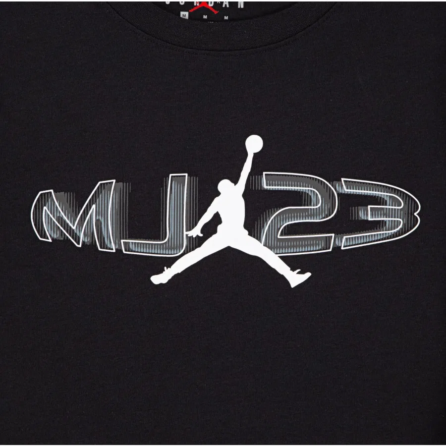 Детская футболка с коротким рукавом Jordan Jdb Mj 23 Ss Tee Nike, Светло-синий — фото 2