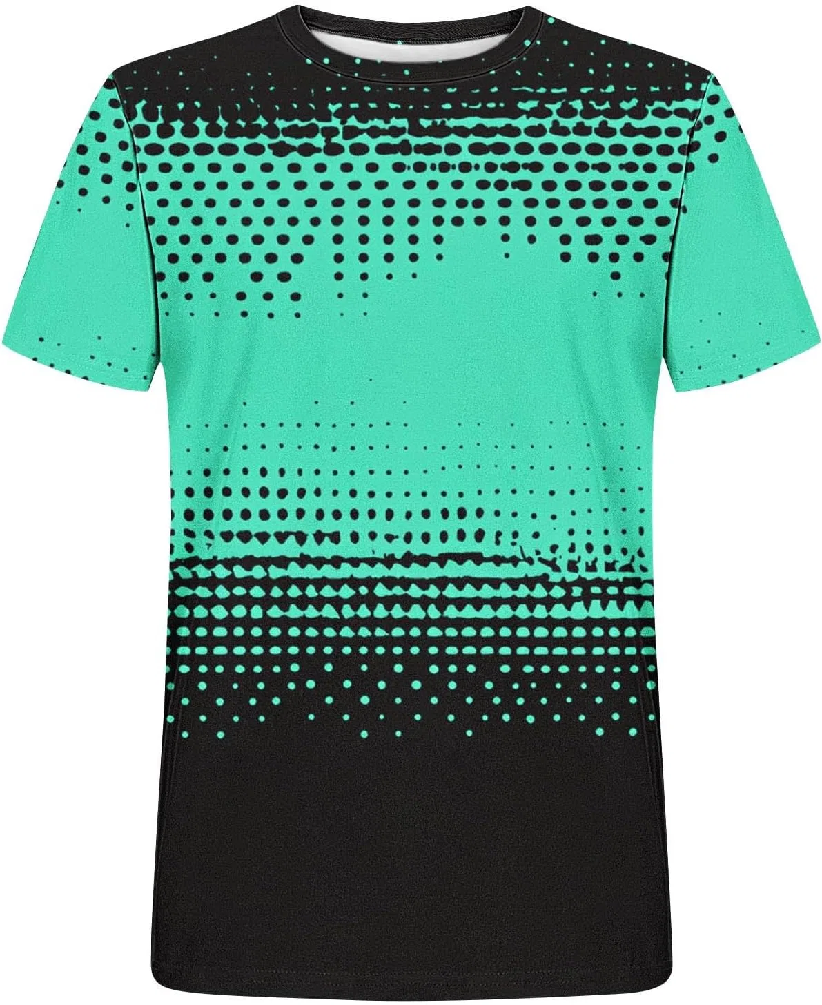 Мужская футболка с графическим принтом Athletic Basic, Green — фото 3