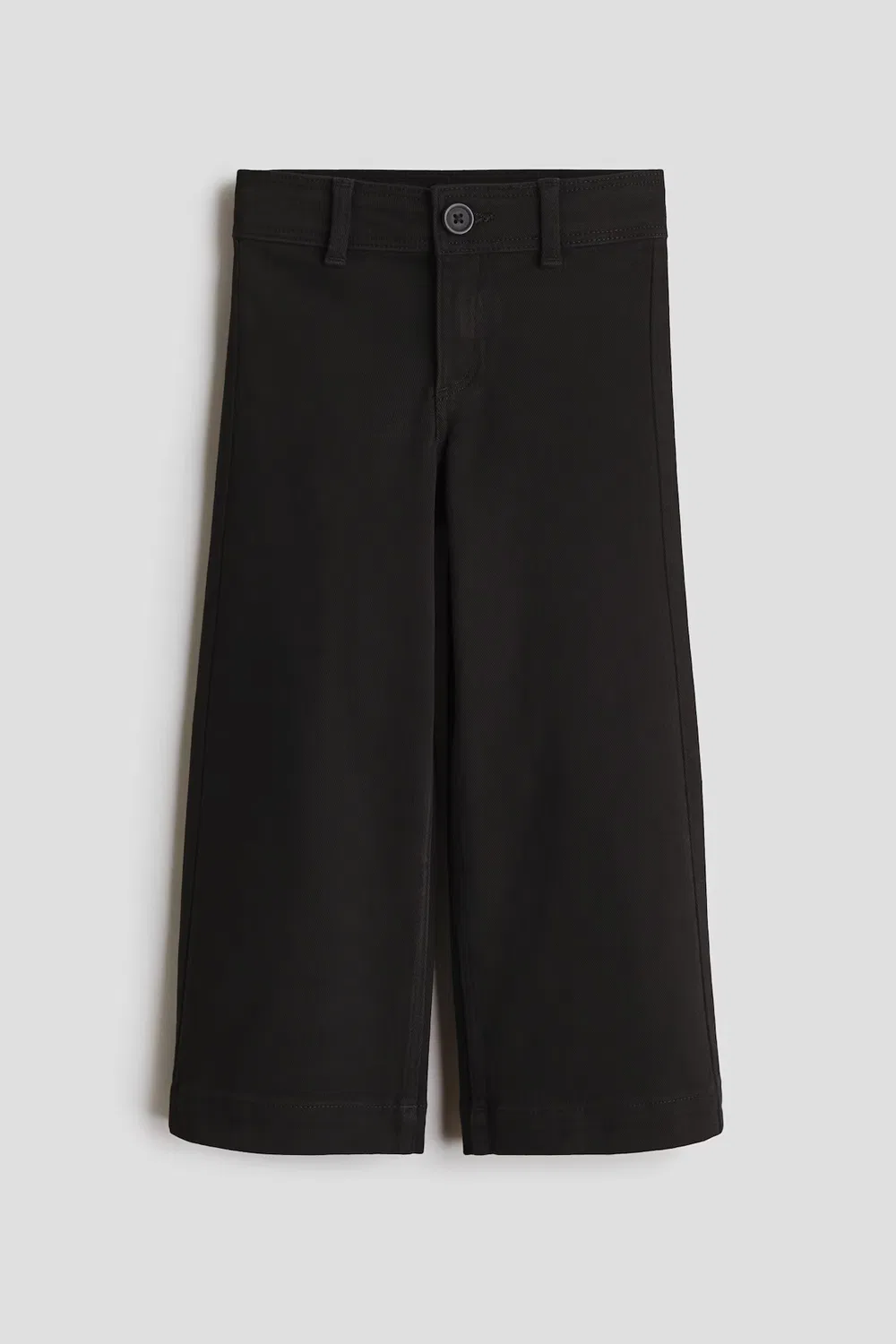 Широкие брюки из саржи H&M, Schwarz
