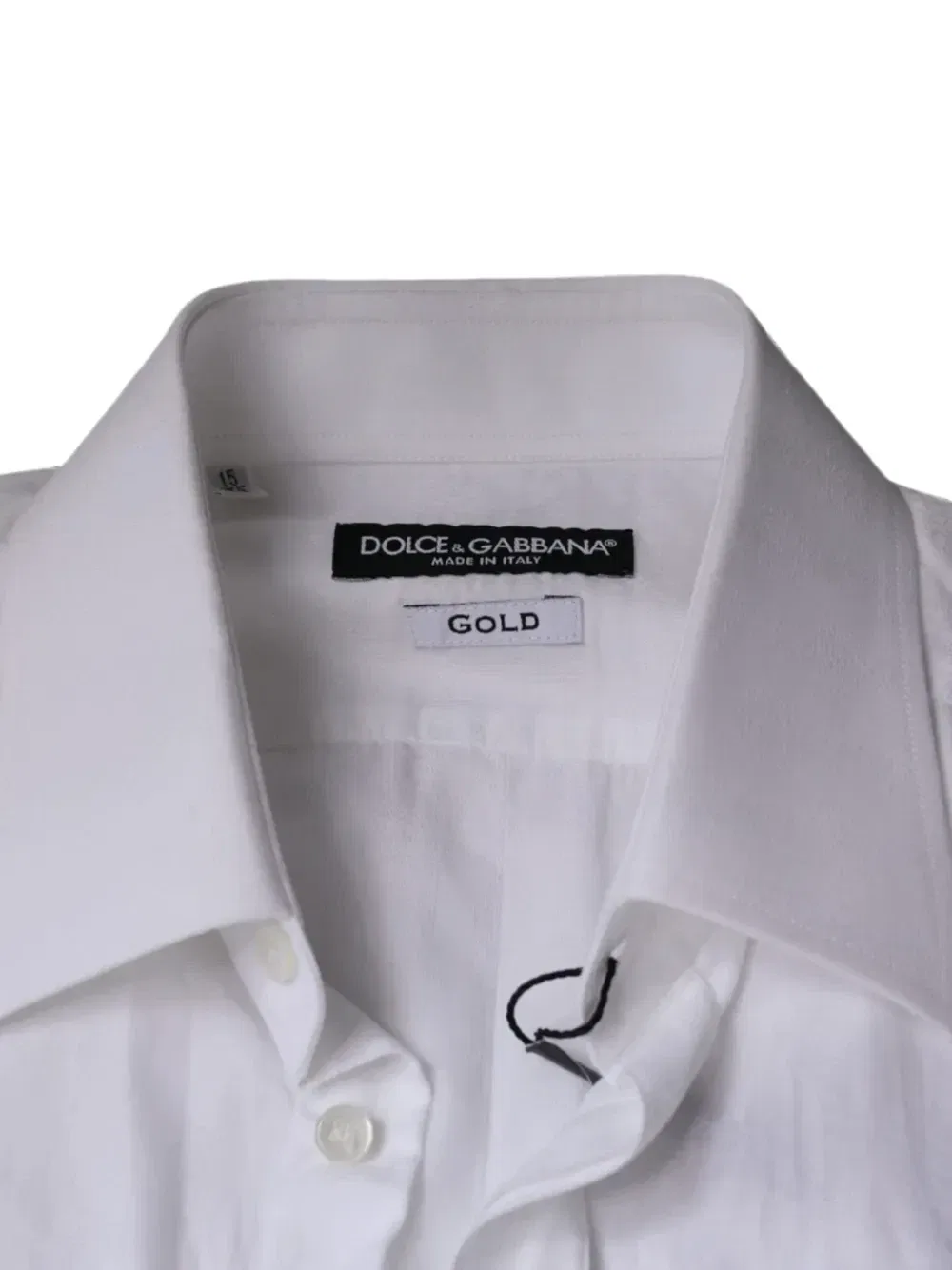 Рубашка Gold узкого кроя DOLCE & GABBANA, белый — фото 3