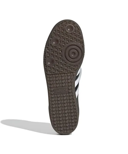 Мужские/женские кроссовки из кожи adidas Originals SAMBA LT чёрные — фото 3