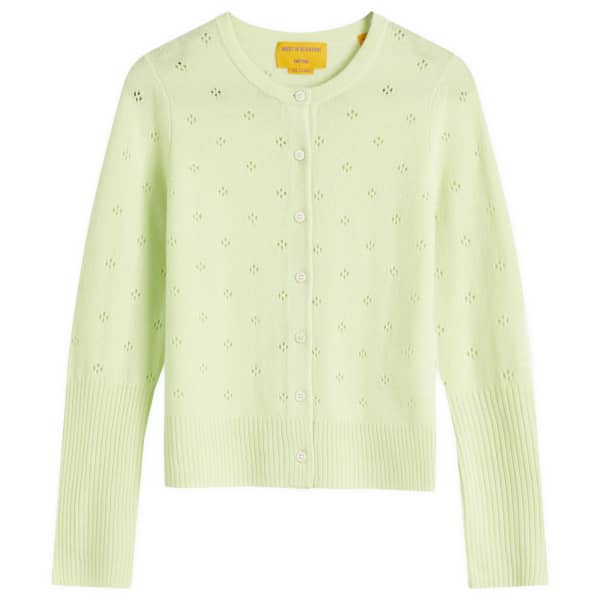 

Кардиган с ажурной отделкой «Джейн» Guest In Residence, зеленый