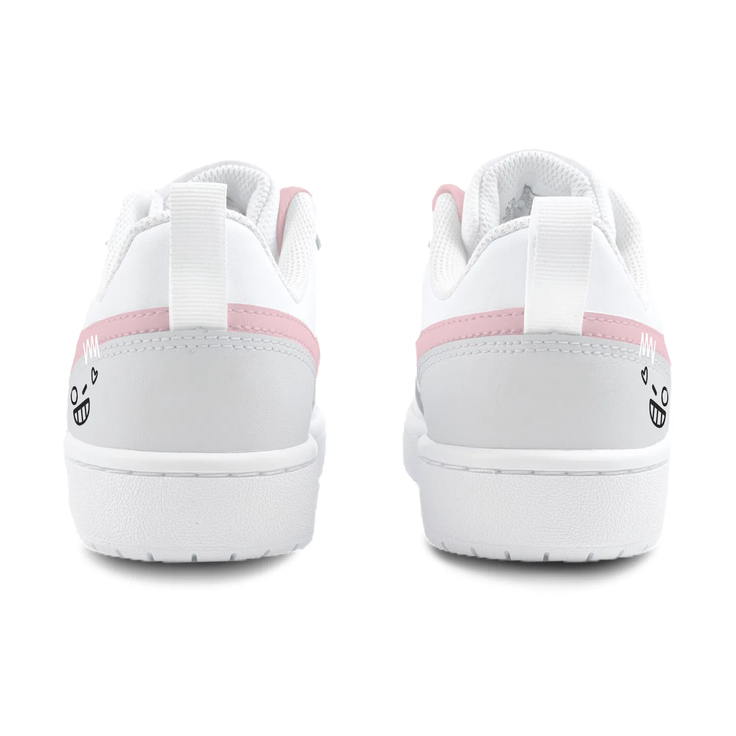 Детские кроссовки для скейтбординга с дизайном котенка Nike Court Borough 2, Pink — фото 4