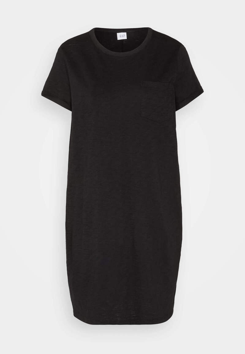 

Платье Gap Solid Tee Jersey, черный