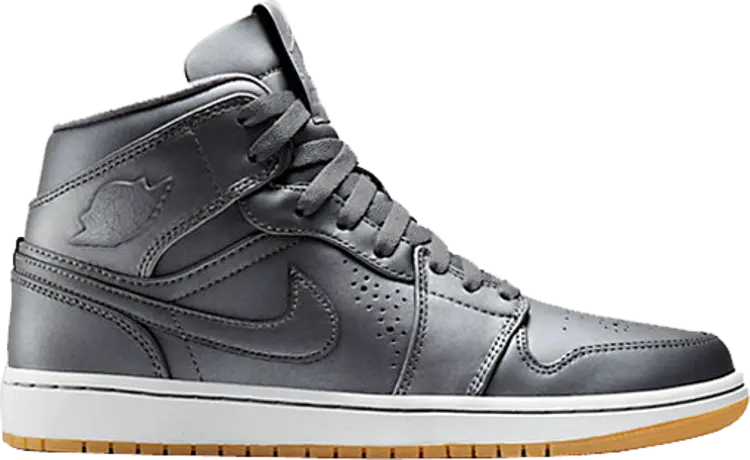 

Кроссовки Air Jordan 1 Mid Nouveau Cool Grey, серый