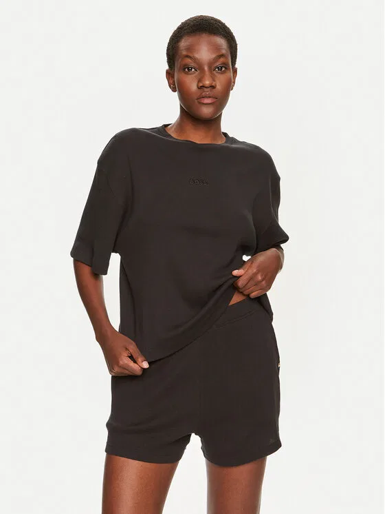 Пижама relaxed fit Betty Boss, черный
