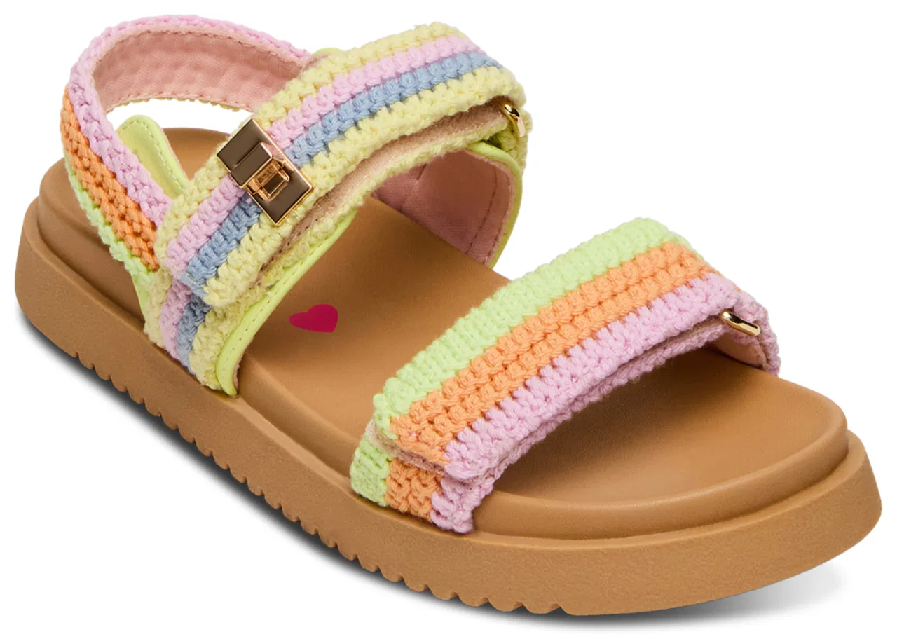 Сандалии для девочек JMONA Steve Madden, цвет Pastel Multi — фото 2