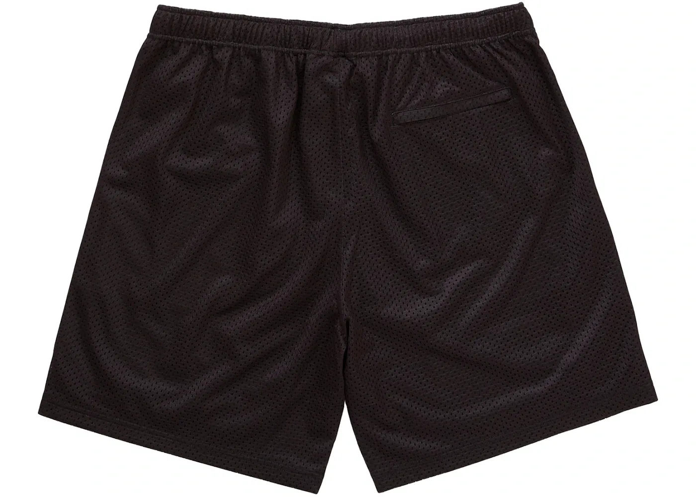 Мужские шорты с отделкой стразами Rhinestone Mesh Short Supreme, Black — фото 2