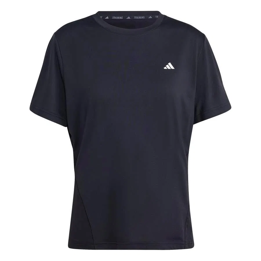 Женская спортивная футболка с принтом Wtr D4T adidas, Черный