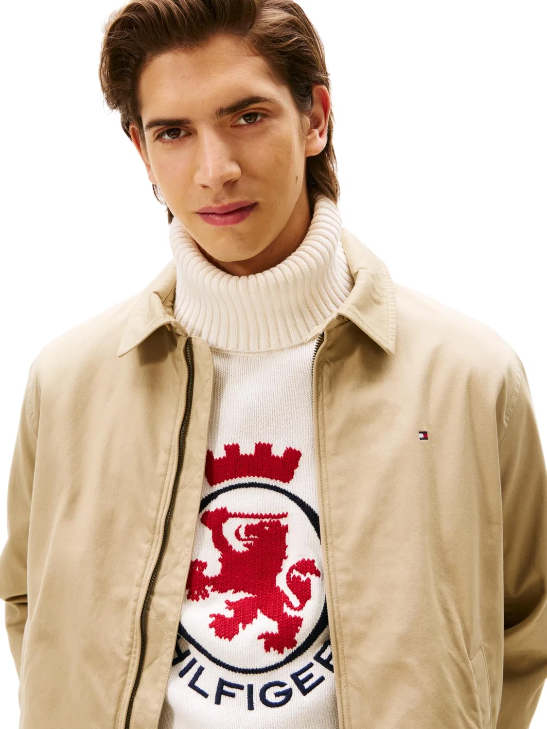 Мужская куртка Classic Ivy Tommy Hilfiger, Khaki (Surplus Khaki) — фото 3