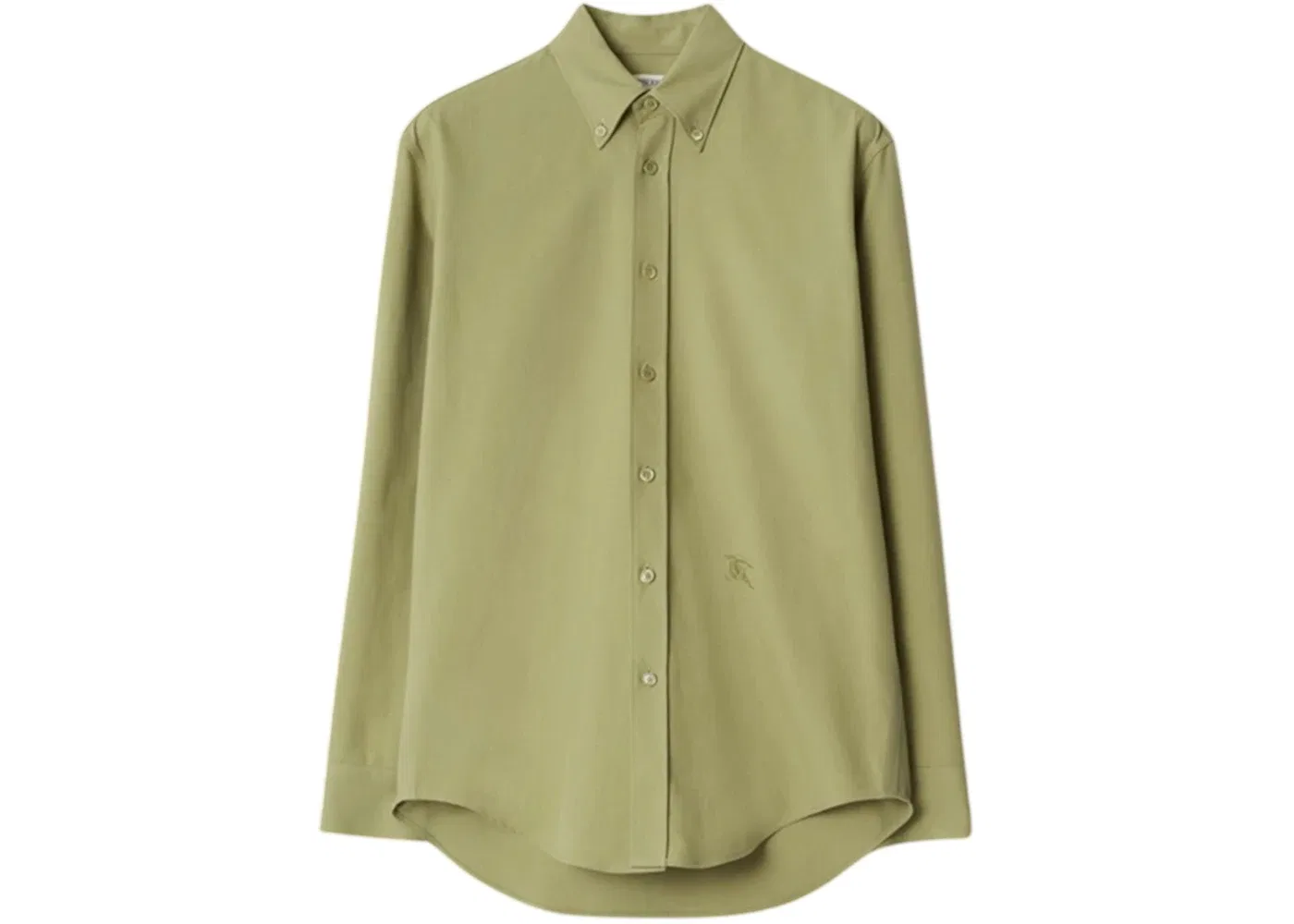 Мужская рубашка из хлопка Cotton Oxford Shirt Burberry, Hunter