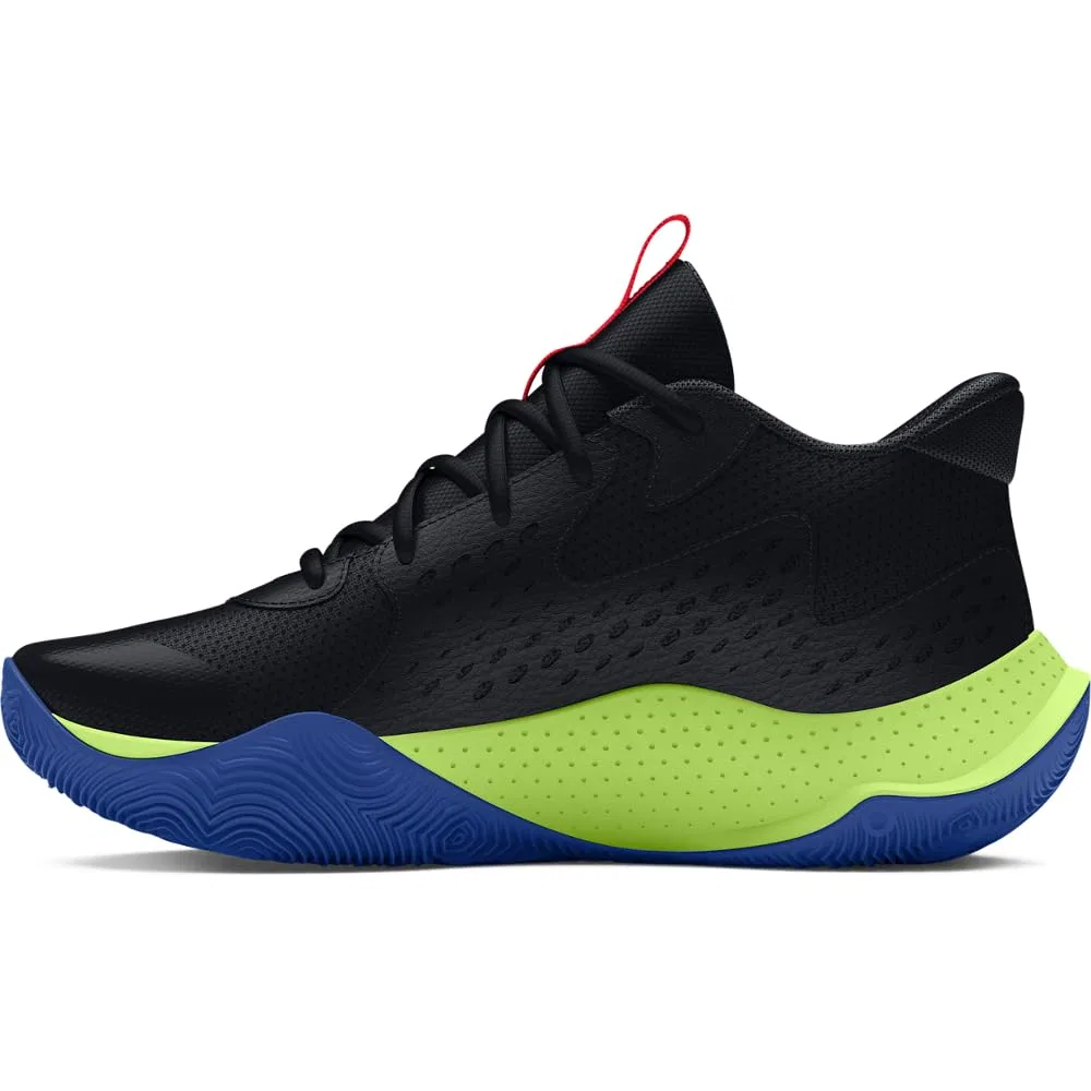 Детские баскетбольные кроссовки для мальчиков Gs Jet '23 Under Armour, Black Morph G Beta