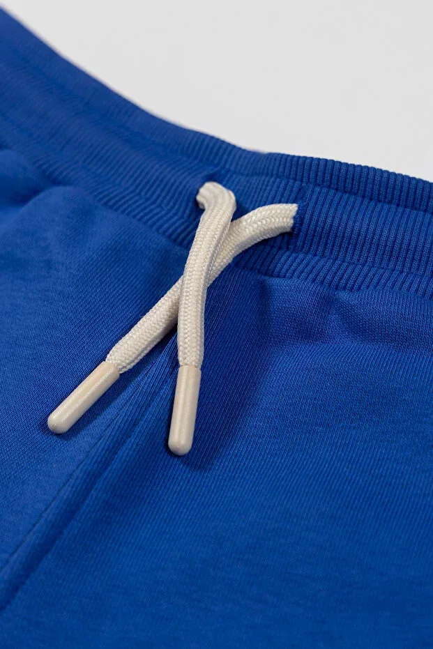 Детские шорты для девочек хлопковые Basics Beetlebeez, Blue — фото 3