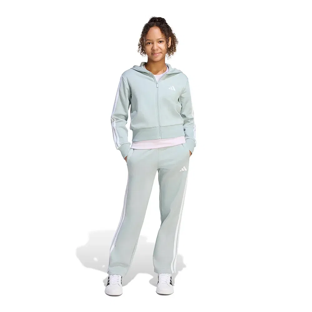 Детский спортивный костюм с капюшоном Adidas Essentials, Green