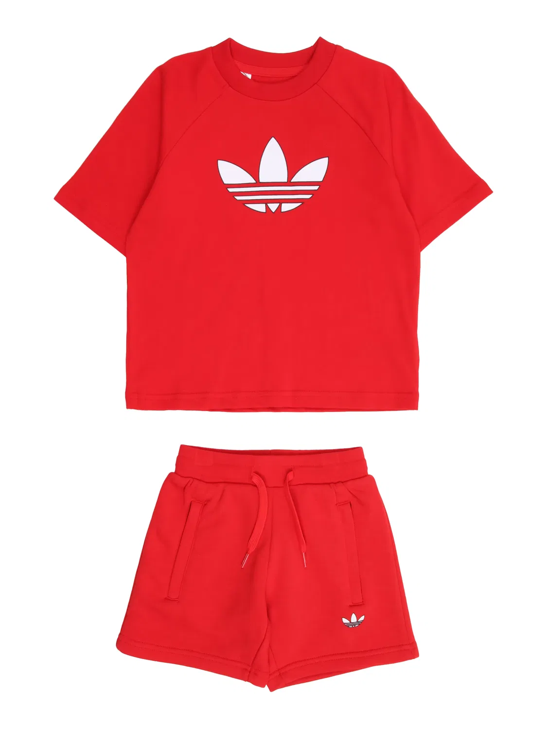 Комплект Adidas Originals в красном цвете