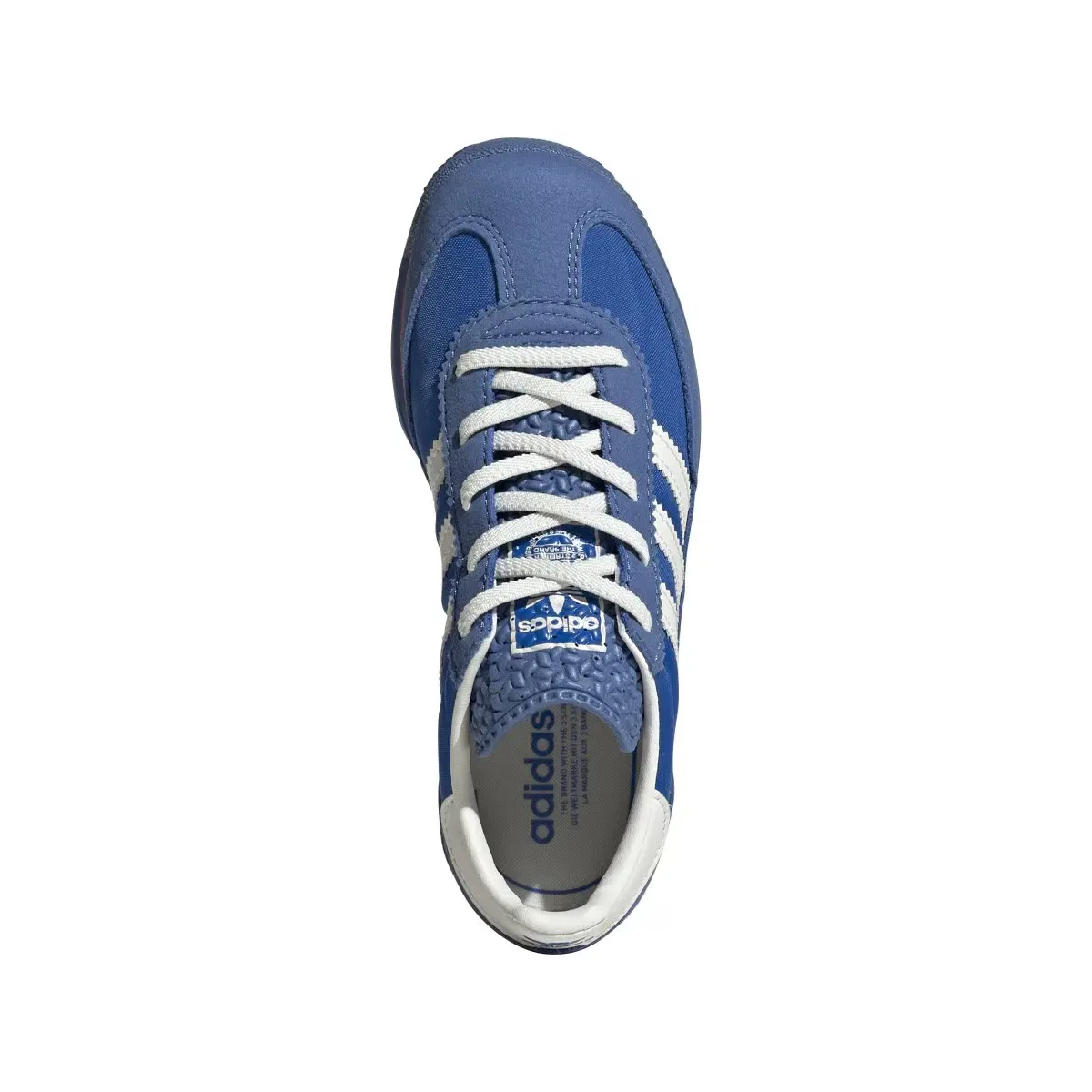 Детские кроссовки для мальчиков с эластичными шнурками SL 72 RS Elastic Laces adidas, Цвет: Azul — фото 3