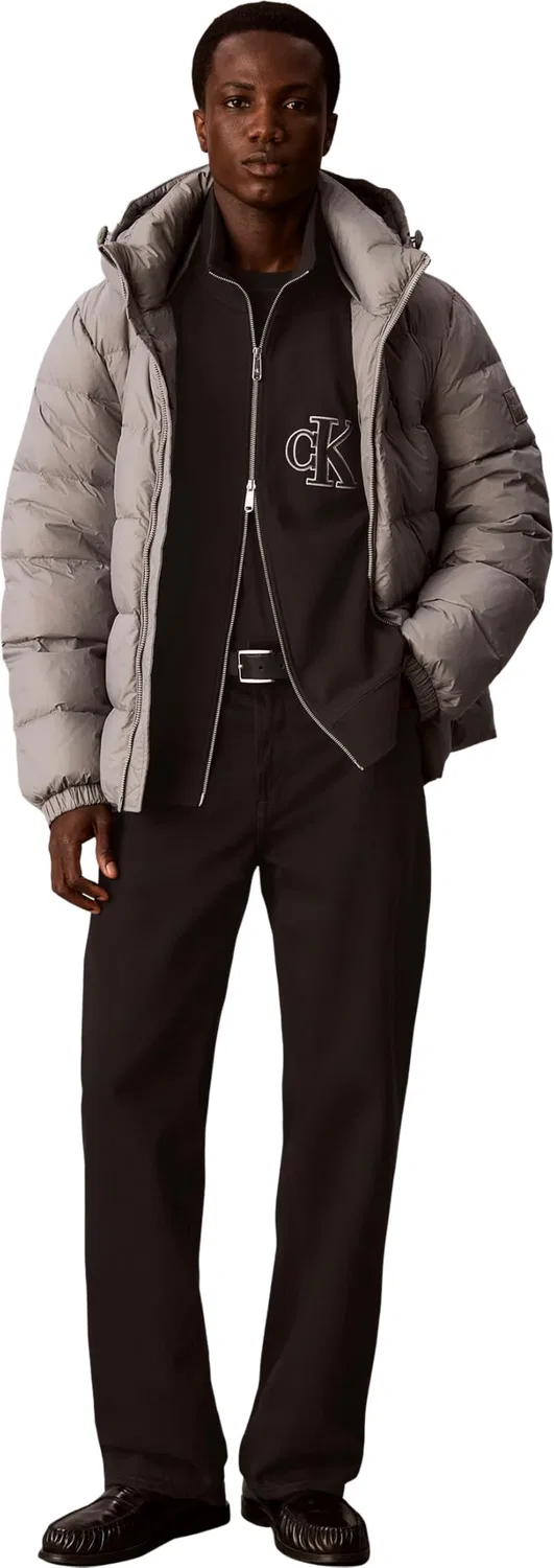 Мужская куртка с длинным рукавом Smurfs Calvin Klein, Grey (Convoy) — фото 4