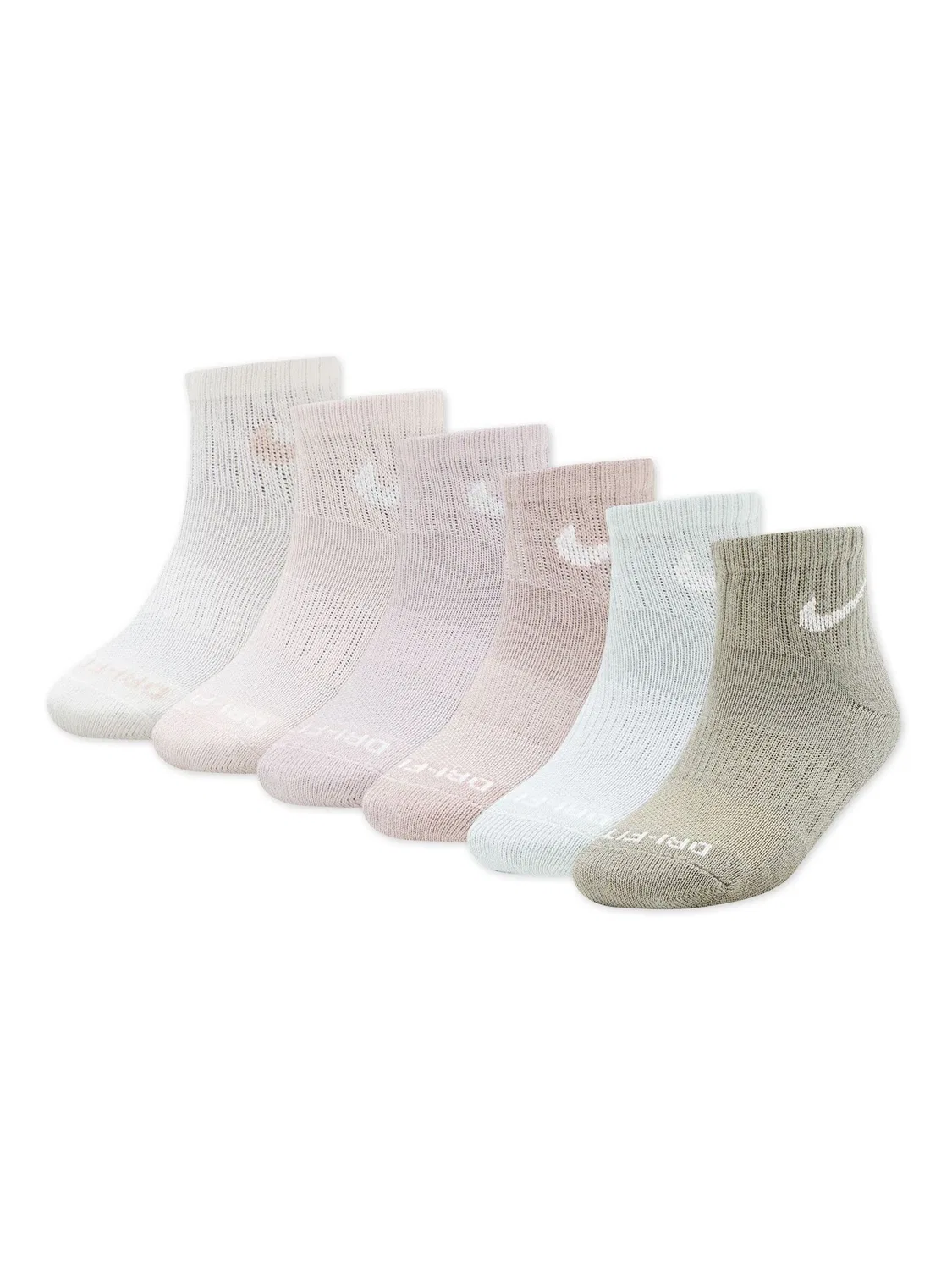 Носки спортивные Nike Performance Basic Quarter, кремовый
