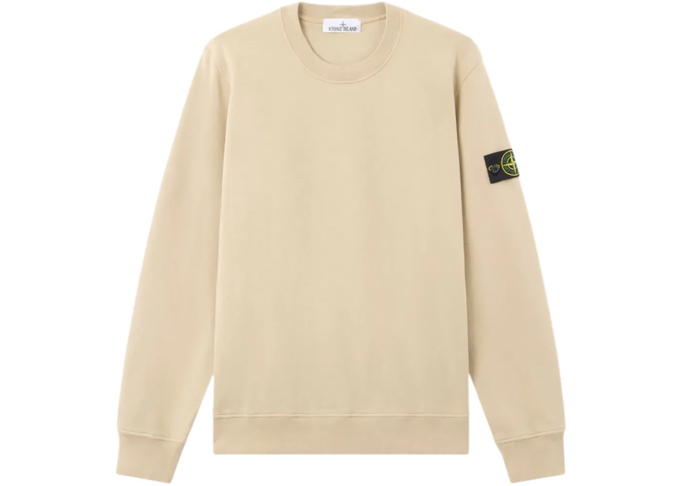 Мужской свитшот из органического хлопка Regular Fit Stone Island, Desert