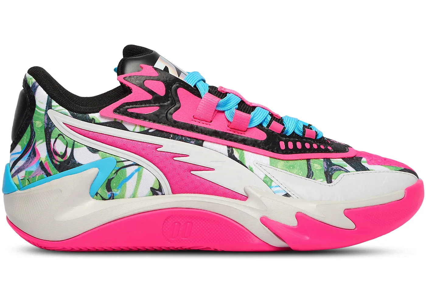Детские кроссовки для мальчиков Puma Scoot Zero II, Bright Aqua/Feather Grey