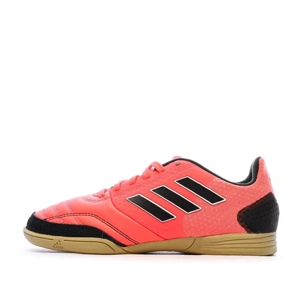 Детские для мальчиков кроссовки с принтом Top Hall Competition Indoor Adidas, Pink Black