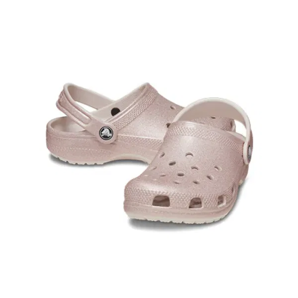 Сандалии Classic Glitter Clog, qug, Crocs Kids, глиттер — фото 4