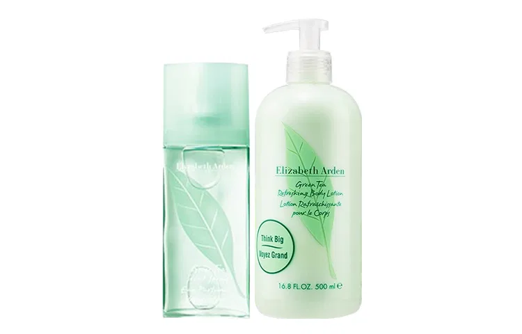 Женский набор с лосьоном для тела и парфюмерной водой Green Tea, Elizabeth Arden, 500мл+100мл — фото 2
