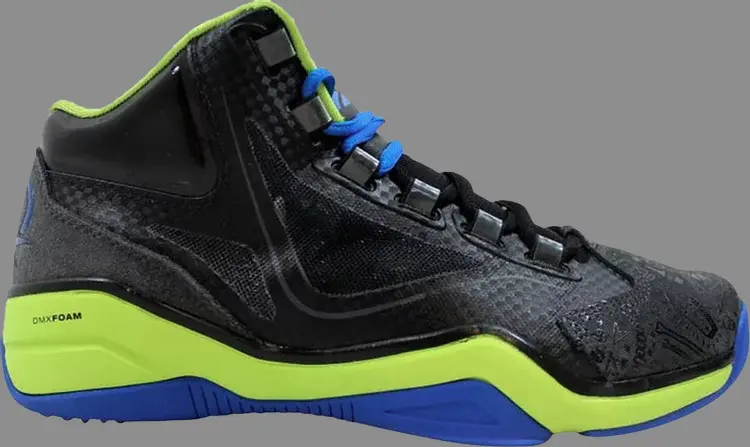 

Кроссовки q96 cross examine 'black green blue' Reebok, черный