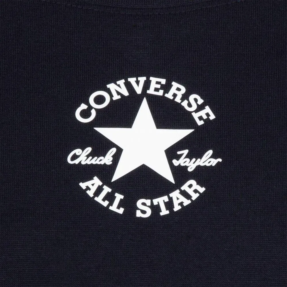 Детская футболка с коротким рукавом для мальчиков Sustainable Core Converse kids, Black — фото 3