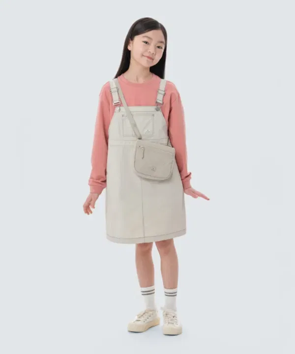 Комбинезон-платье для девочек Snowpeak Apparel Kids, light beige