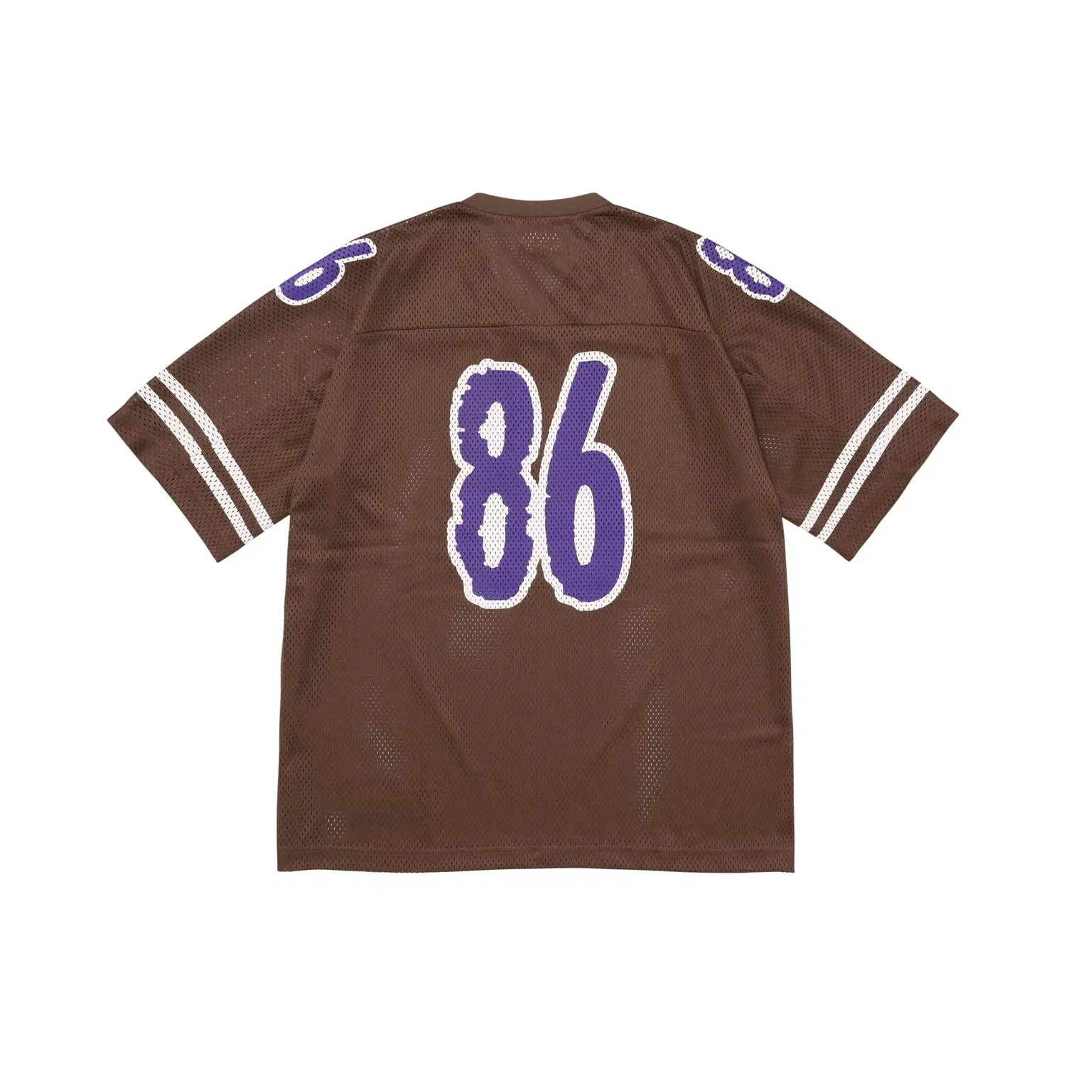 Футболка с принтом Supreme Reflective Jersey, Brown — фото 2