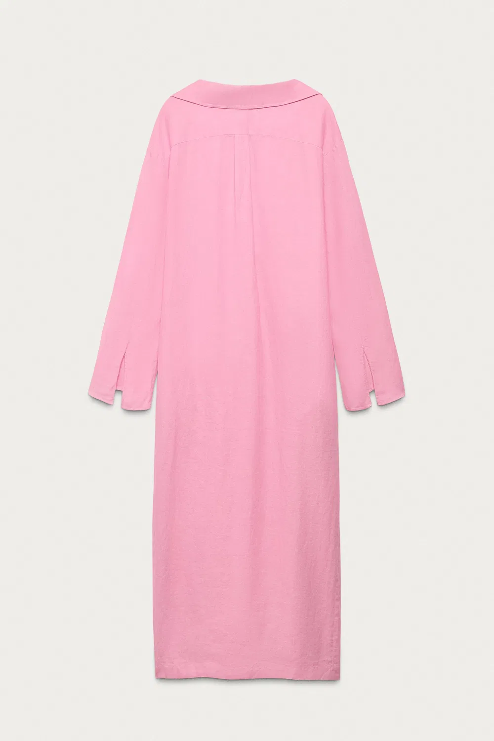 Платье-туника из 100% льна, Marisa Berenson X Zara, Pink — фото 2