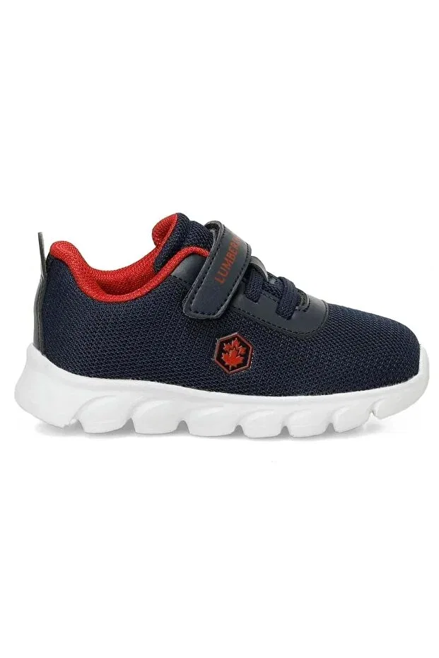 Детские кроссовки для мальчиков с липучкой First bebe Lumberjack, Navy Blue-102124228