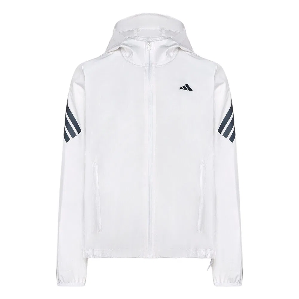 Женская куртка с капюшоном Adidas, White/Black
