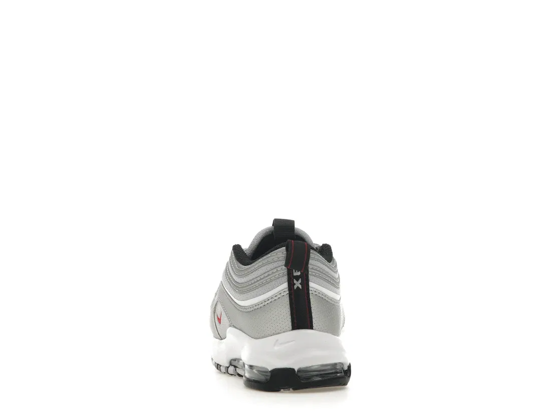 Детские кроссовки Lifestyle Nike Air Max 97 QS, Metallic Silver/White/Black/Varsity Red — фото 4