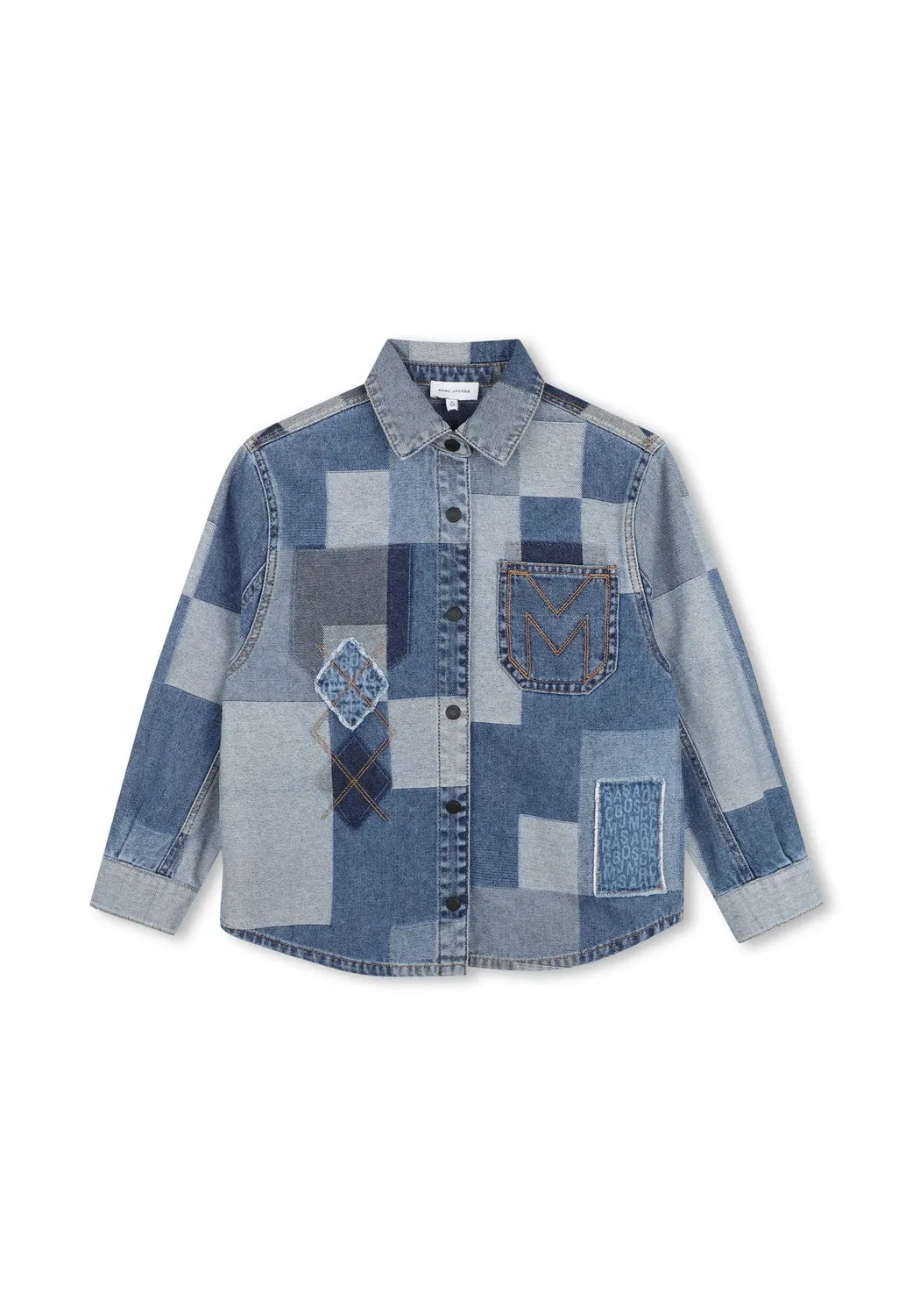 Veste en denim - рубашка Marc Jacobs Kids, Denim Blue